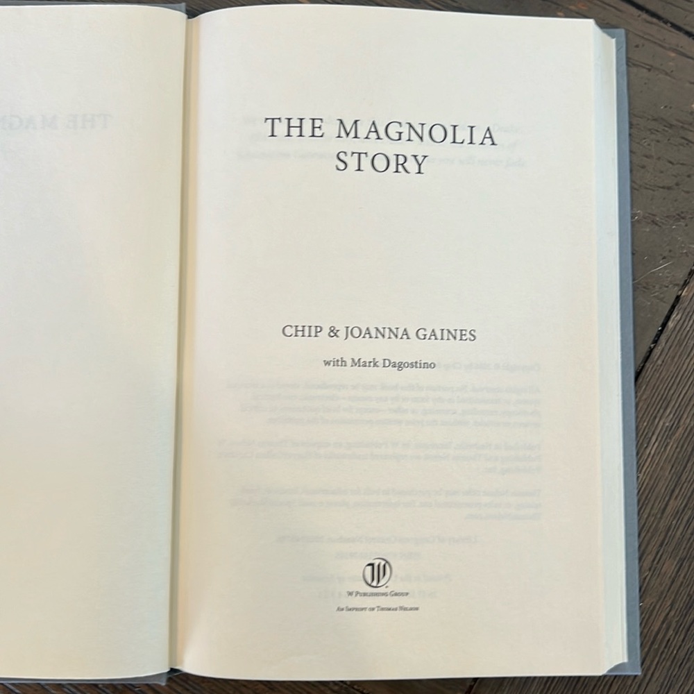 📚BUY‎ 2 GET 1 FREE The Magnolia Story by Chip and Joanna Gains